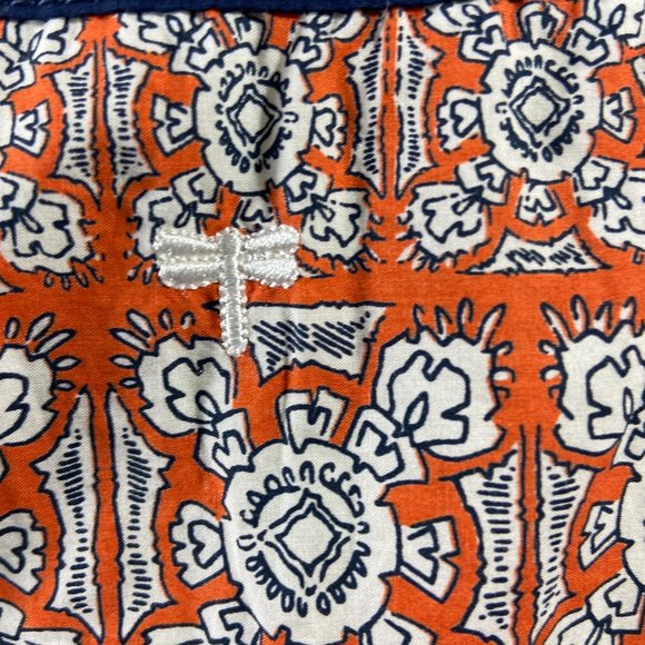 Tyler Boe Betsy Printed Cotton Paisley Shift dress 12 - Picture 8 of 10